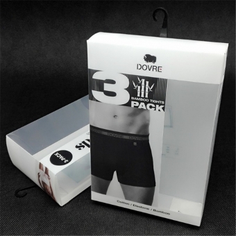 Underwear PVC Box Packaging Box with PVC/Visible Window for Customization -  China PVC Box, Pet Box