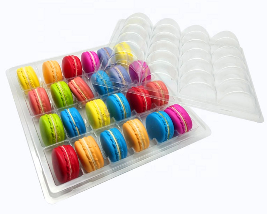 24 cell macaron tray box 