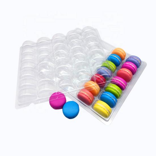 Macaron clamshell packaging