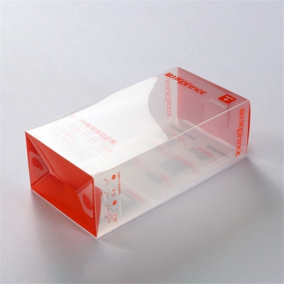 Clear pet plastic boxes