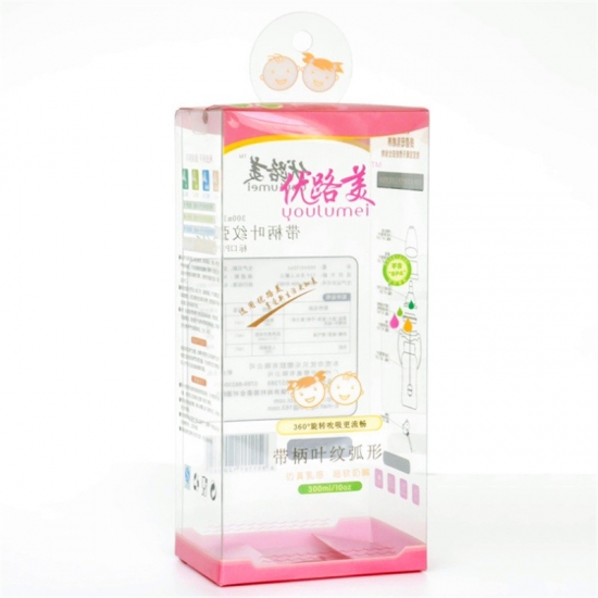 PVC PET plastic packaging box
