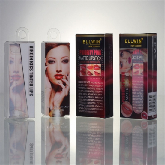 Plastic packaging box for cosmetic products