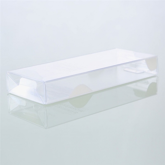 Clear plastic acetate box