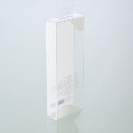 Clear plastic acetate box