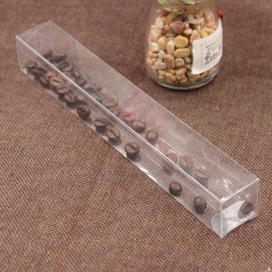 Chocolate clear plastic packaging box