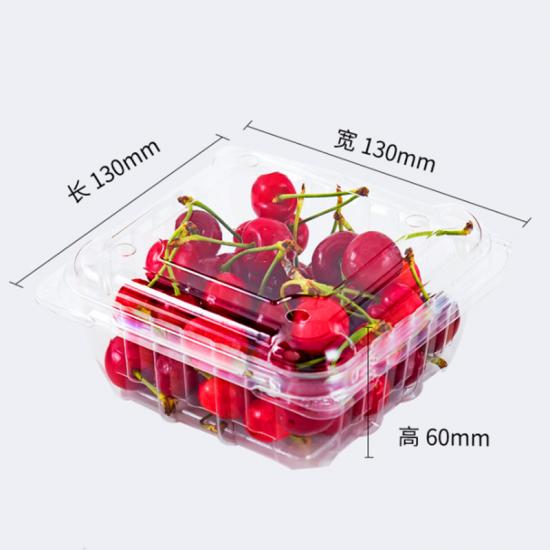 Strawberry fruit clamshell packaging