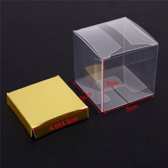 Clear Plastic Cake Packaging Box