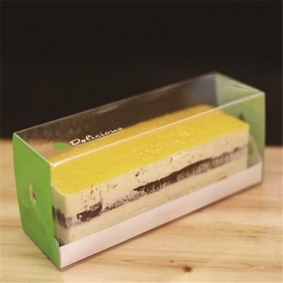 Clear acetate cake box