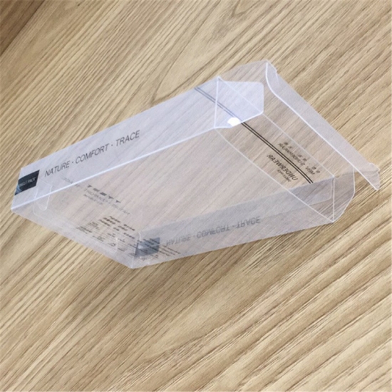 Clear pvc plastic folding boxes