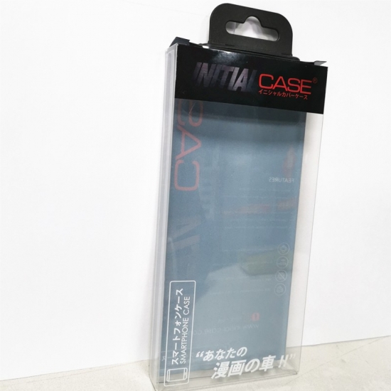 Clear plastic packing boxes
