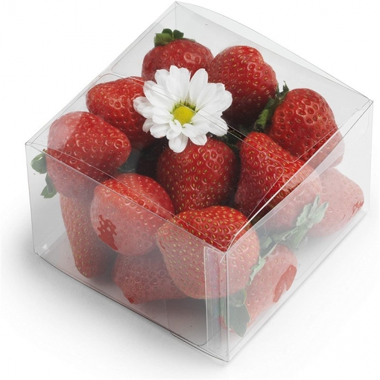 Candy plastic packaging box
