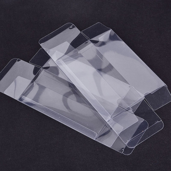 Clear plastic PVC box packaging