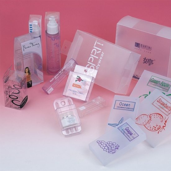 Transparent clear gift box