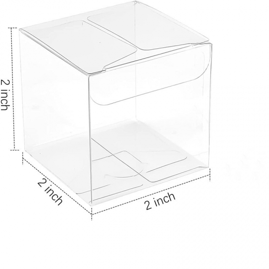 Party favor clear boxes