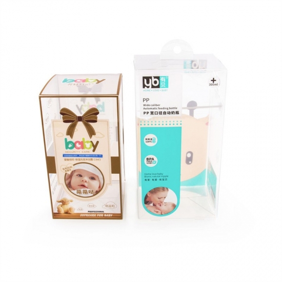 Clear acetate packaging for baby care