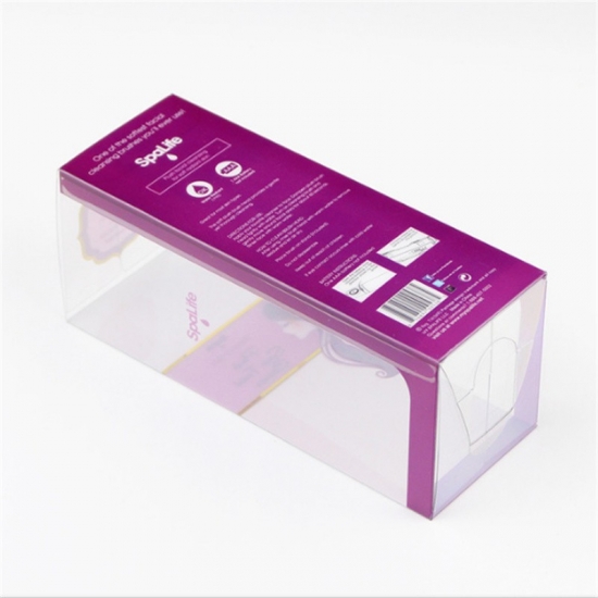 Folding Clear PET PVC Transparent Plastic Box