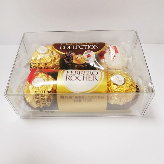  Food Grade Clear Two Piece plastic Boxes