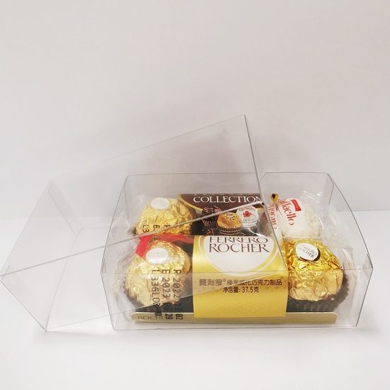  Food Grade Clear Two Piece plastic Boxes