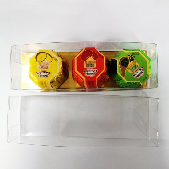 Custom clear PVC boxes for Candy