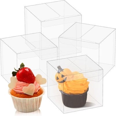 Clear Favor Boxes 2 x 2 x 2 inches
