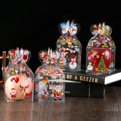 High Quality PET PP PVC Packaging box For Christmas