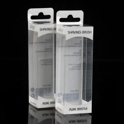 custom clear tuck top pvc box