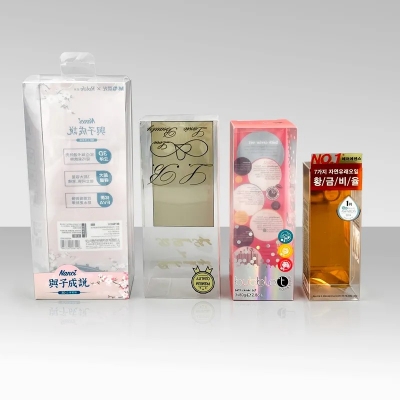  Plastic Printed PVC Box Display Packaging