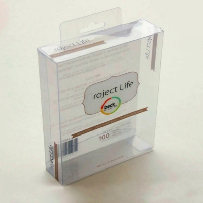Acid free PET plastic clear box