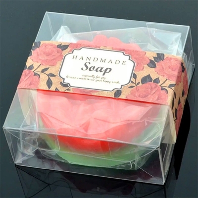  Wholesale Clear PVC PET Soap Packaging Box