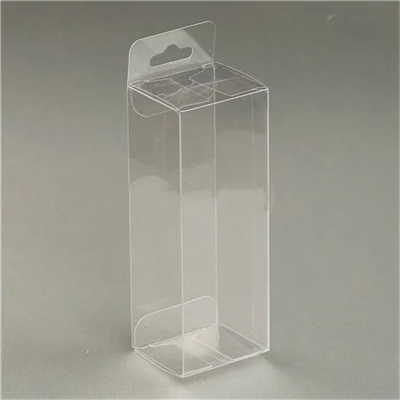 Custom Transparent Clear PET Retail Packaging Box