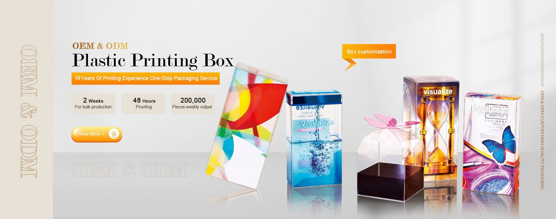 Gift packaging boxes
