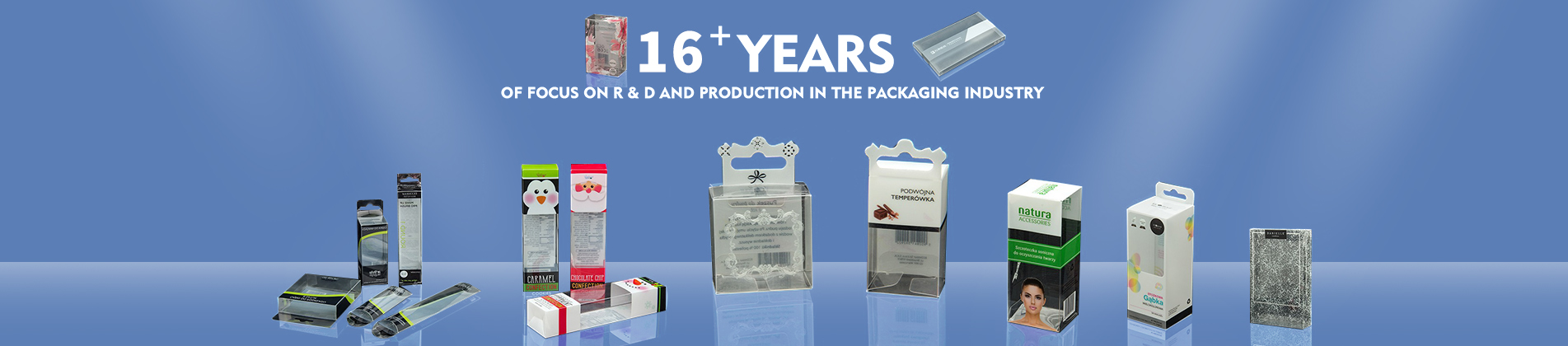 Custom clear boxes packaging solution